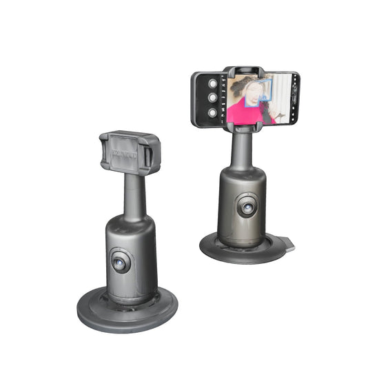 360 view of 360° AI Smart Face Tracking Gimbal – Wireless Auto-Rotation Phone Stabilizer & Tripod Mount for Live Streami...