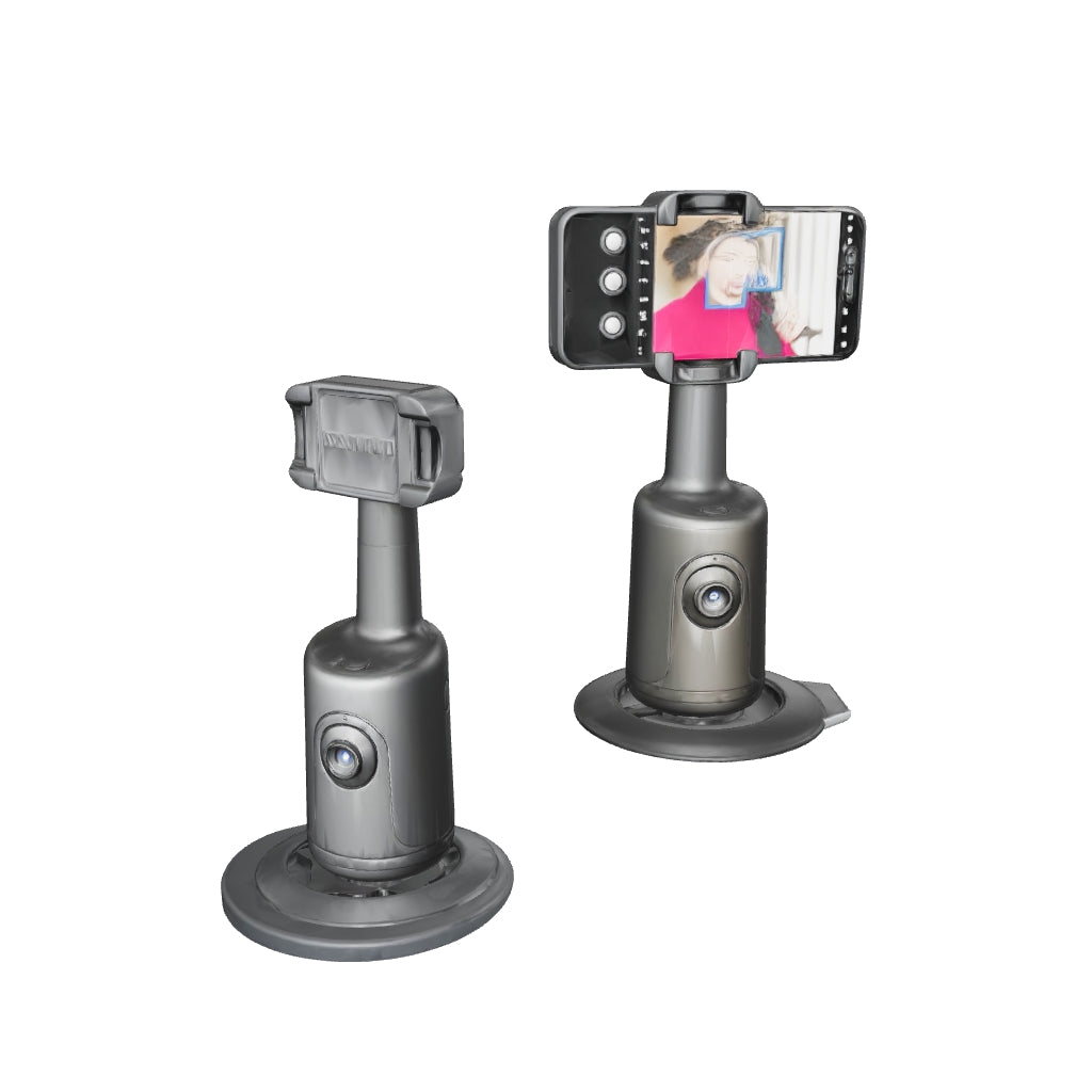 360 view of 360° AI Smart Face Tracking Gimbal – Wireless Auto-Rotation Phone Stabilizer & Tripod Mount for Live Streami...